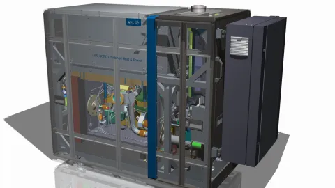 5 kW Ethanol SOFC CHP System