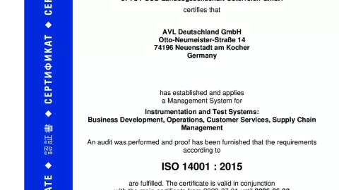  AVL Deutschland GmbH_Neuenstadt_ISO14001_U1530569  012-20