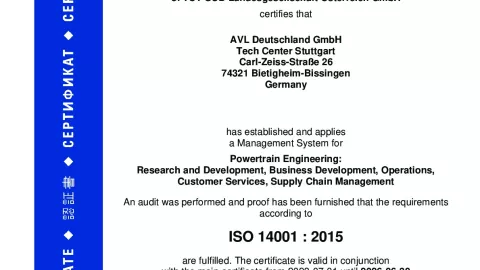 AVL Deutschland GmbH_Tech Center Stuttgart_ISO14001_U1530569  012-14
