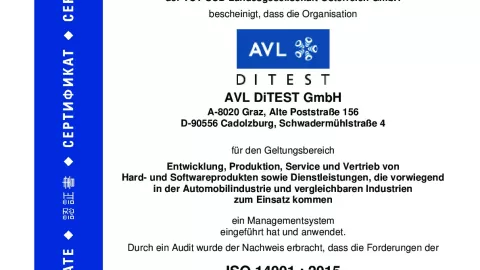 AVL DiTEST GmbH_ISO 14001_AT002396_DE
