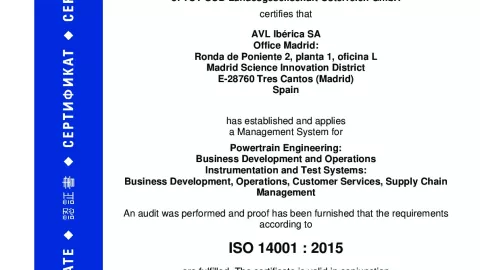 AVL Iberica S.A_Madrid_ISO 14001_U1530569  N018-02