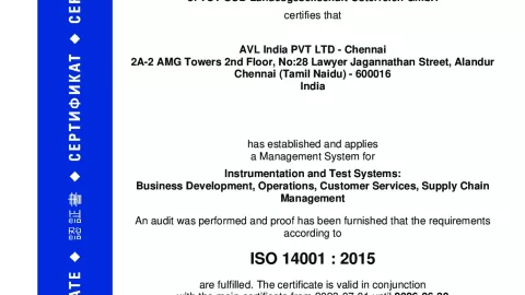 AVL India Pvt. Ltd_Chennai_ISO14001_U1530569 009-04