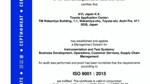 AVL Japan K.K_Toyota_ISO 9001_Q1530569 007-12