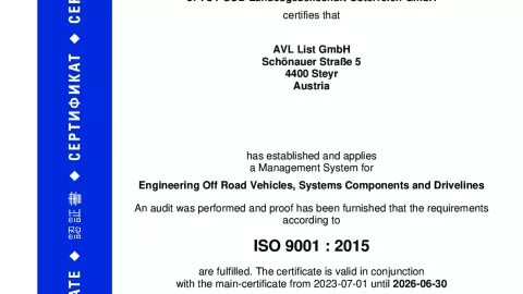AVL List GmbH_Steyr_ISO 9001_Q1530569  001-01