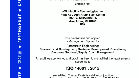 AVL Mobility Technologies Inc._Ann Arbor_ISO 14001_U1530569 008-02