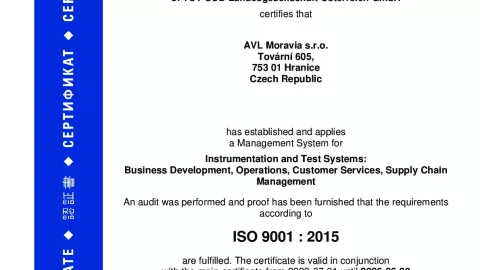 AVL Moravia s.r.o._ISO 9001_Q1530569 011-00