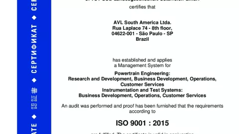 AVL South America Ltda._São Paulo_ISO 9001_Q1530569 008-00