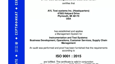 AVL Test Systems Inc._HQ_ISO 9001_Q1530569 021-01