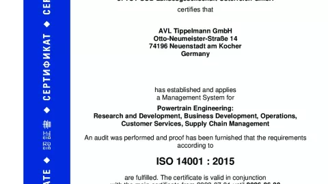 AVL Tippelmann GmbH_ISO 14001_U1530569 013-00