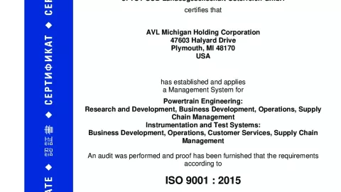 AVL USA_ISO 9001_Q1530569 021-00