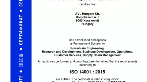 AVL Hungary Kft_Kecskemet_ISO 14001_U1530569  028-03
