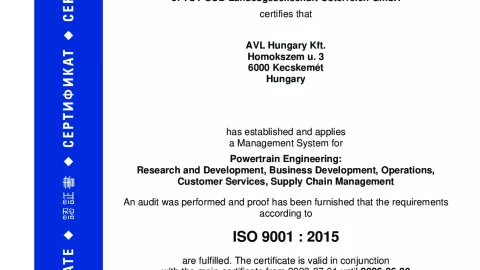 AVL Hungary Kft_Kecskemet_ISO 9001_Q1530569  012-06