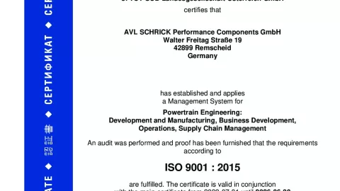 AVL Schrick Performance Components GmbH_Remscheid_Walter-Freitag-Straße_ISO 9001_Q1530569 032-05