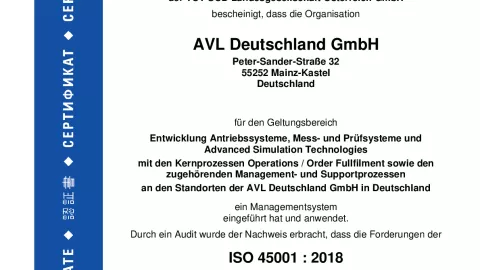 AVL Deutschland GmbH_ISO 45001_ASM1530569 02 