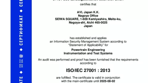 AVL Japan K.K_Nagoya_ISO  27001_ISMS1530569-049