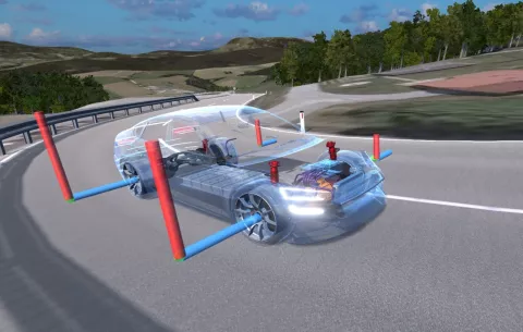 Vehicle - Energy and Driving Attributes Release R1 2023 - Figure 4: vSUITE, the AVL multi-domain vehicle system solution